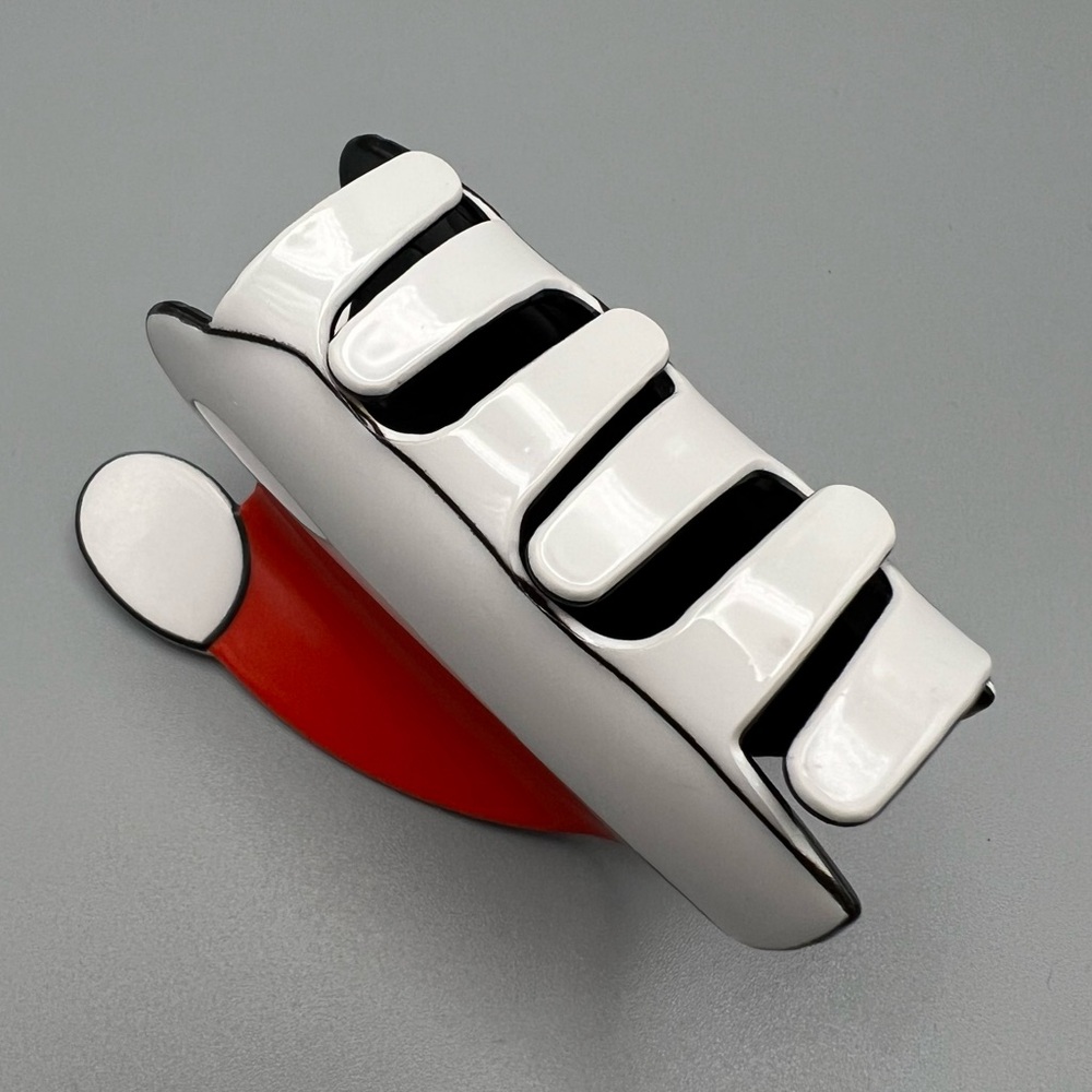 Santa Hat Claw Clip - Picture 3 of 3